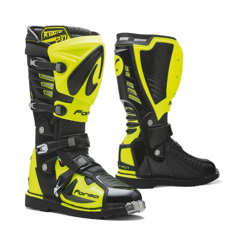 Forma Predator 2.0 Motokros škornji črni-fluo Forma Predator 2.0 Motokros škornji črni-fluo